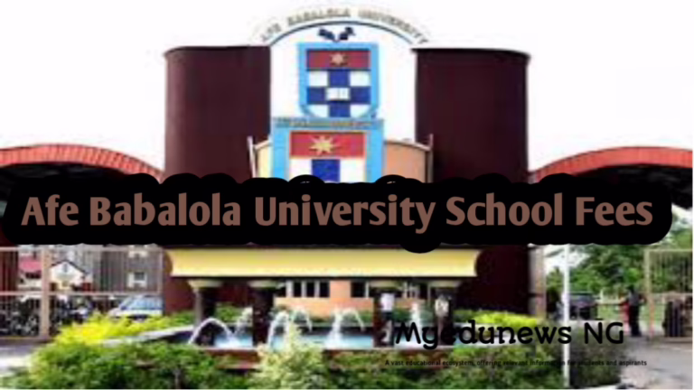 Afe Babalola University School Fees