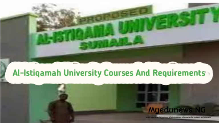 Al-Istiqamah University Courses