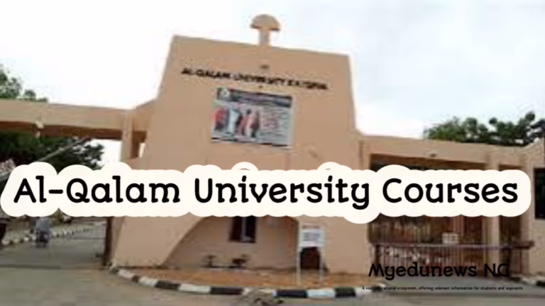 Al-Qalam University Courses