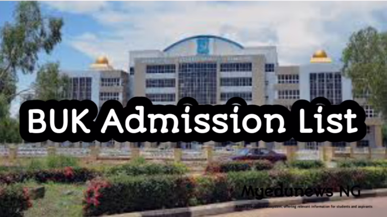 BUK Admission List