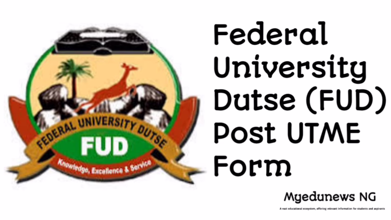 FUD Post UTME Form