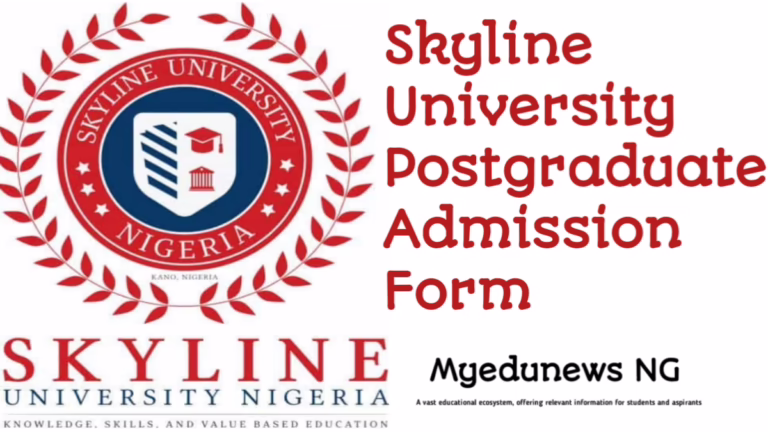 Skyline University Postgraduate Admission Form