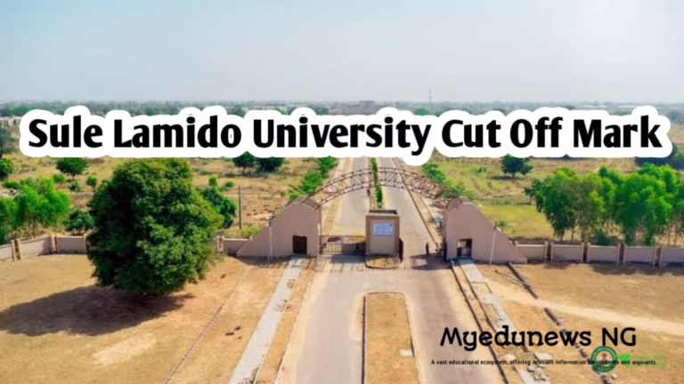 Sule Lamido University Cut Off Mark