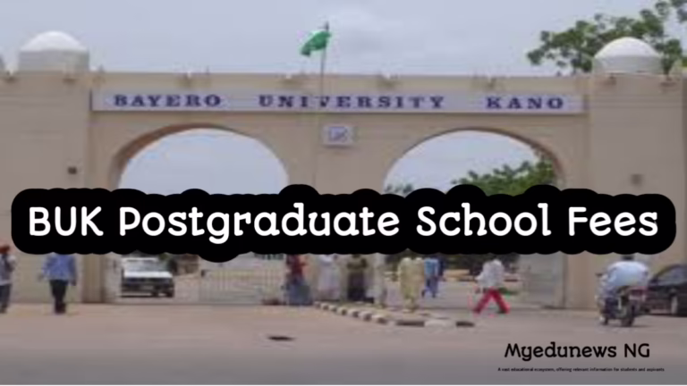 BUK Postgraduate School Fees