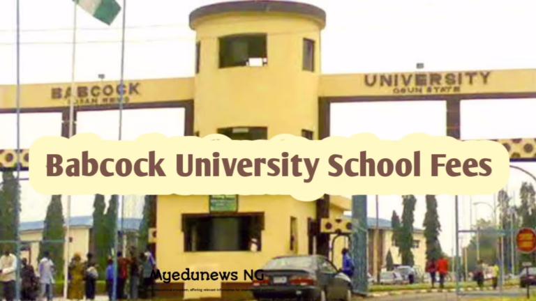 Babcock University School Fees