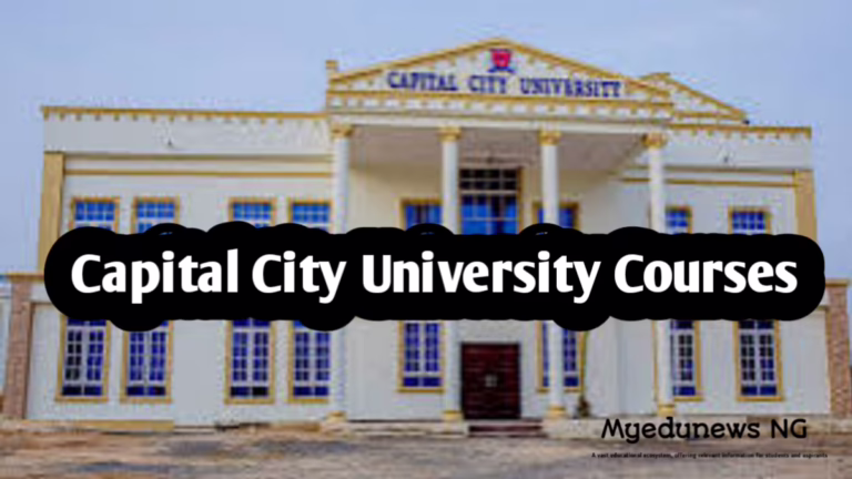 Capital City University Courses