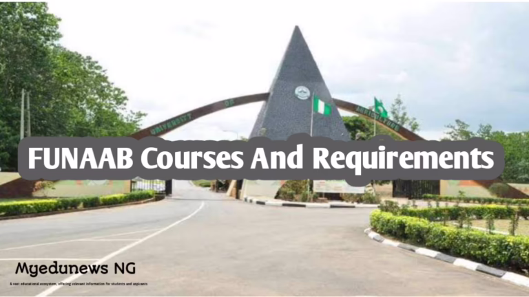 FUNAAB Courses