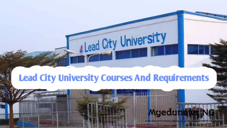 Lead City University Courses