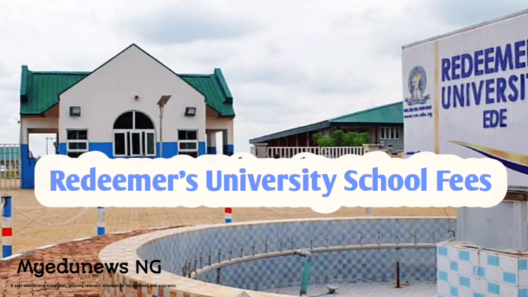 Redeemer's University School Fees