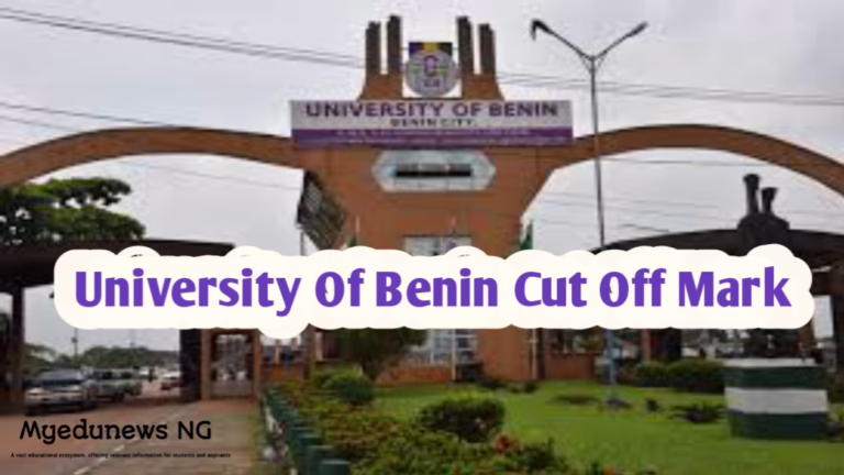 UNIBEN Cut Off Mark
