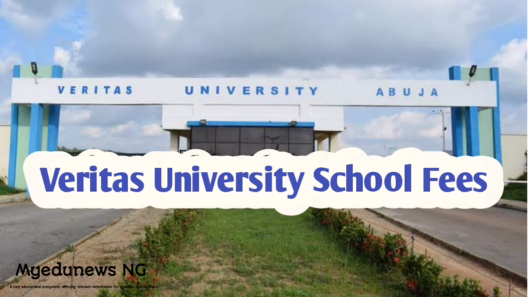 Veritas University School Fees