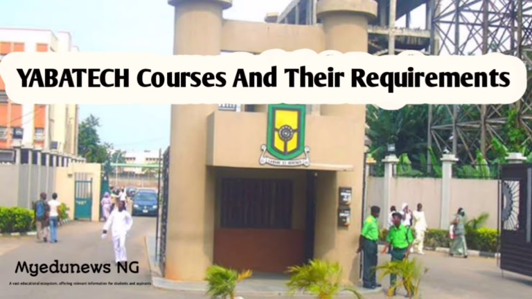 YABATECH Courses